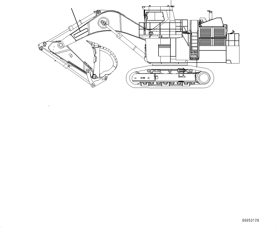 Схема запчастей Komatsu PC2000-8 - ЛОГОТИП KOMATSU(№9-) KOMATSU ЛОГОТИП