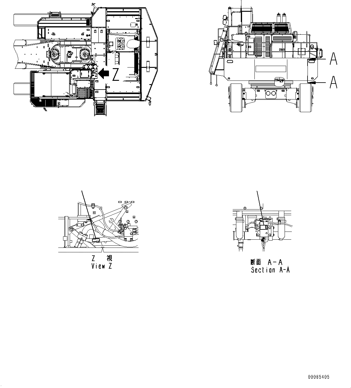 Схема запчастей Komatsu PC2000-8 - ПРЕДУПРЕЖДАЮЩ. МАРКИРОВКА, ТОПЛИВН. БЫСТР. ЗАПРАВ. СИСТЕМА И ЭКСТРЕНН. ДВИГАТЕЛЬ СТОП (№9-) ПРЕДУПРЕЖДАЮЩ. МАРКИРОВКА, ФРАНЦИЯ-АНГЛ., С ТОПЛИВН. БЫСТР. ЗАПРАВ. СИСТЕМА, ДОПОЛН. ЭКСТРЕНН. ПЕРЕКЛЮЧАТЕЛЬ