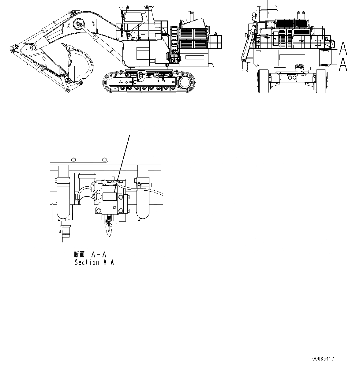 Схема запчастей Komatsu PC2000-8 - ПРЕДУПРЕЖДАЮЩ. МАРКИРОВКА, ЭКСТРЕНН. ДВИГАТЕЛЬ СТОП (№9-) ПРЕДУПРЕЖДАЮЩ. МАРКИРОВКА, АНГЛ., SERVICE ЦЕНТР., СМАЗ. ОТСЕКАЮЩ. КЛАПАН, ДОПОЛН. ЭКСТРЕНН. ПЕРЕКЛЮЧАТЕЛЬ