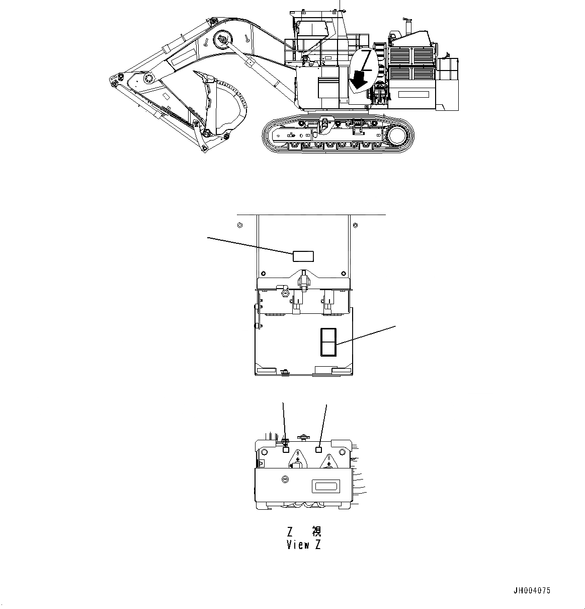 Схема запчастей Komatsu PC2000-8 - ПРЕДУПРЕЖДАЮЩ. МАРКИРОВКА, ISOLATOR (№9-) ПРЕДУПРЕЖДАЮЩ. МАРКИРОВКА, КИТАЙ, ИЗОЛЯТОР АККУМУЛЯТОРОВ