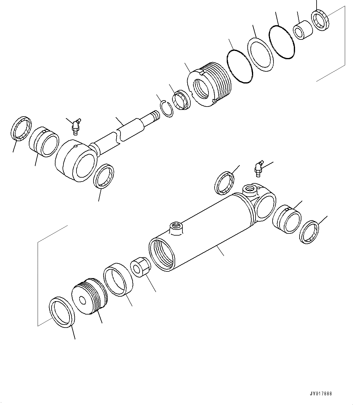 Схема запчастей Komatsu D85MS-15 - ROTOR, BASKET ЦИЛИНДР (№-) ROTOR, С КРЫШКАTURE BASKET И МНОГОСТОЕЧН. РЫХЛИТ.