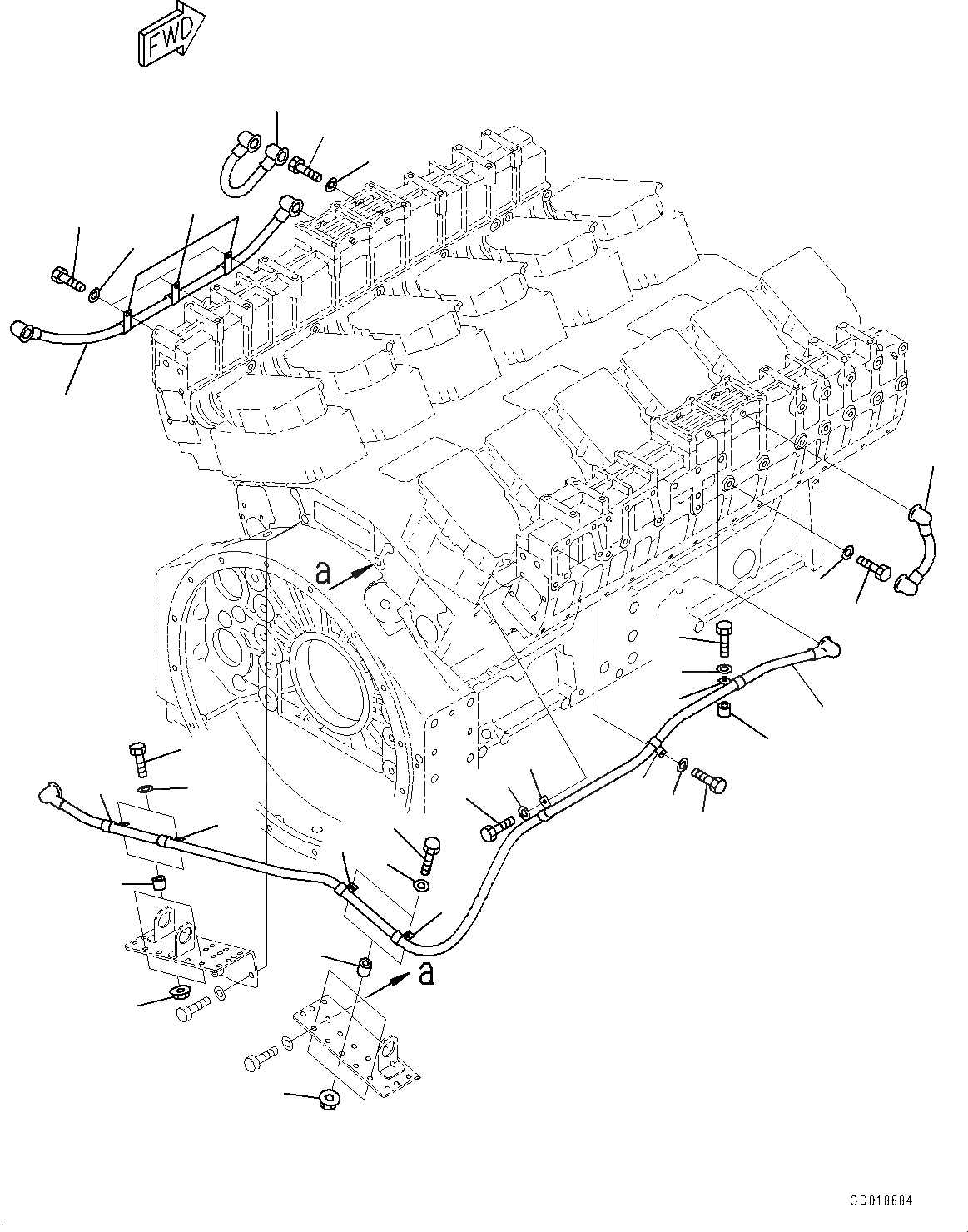 Схема запчастей Komatsu SAA12V140E-3C - ПРОВОДКА, ОТОПИТЕЛЬ ПРОВОДКА (№-) ПРОВОДКА, ДЛЯ ХОЛОДН. AREA СПЕЦ-ЯIFICATION A (- DEG C), BAD ТОПЛИВН. И ПЛОХ. ТОПЛИВО СПЕЦ-ЯIFICATION, ВОДН.+DUST