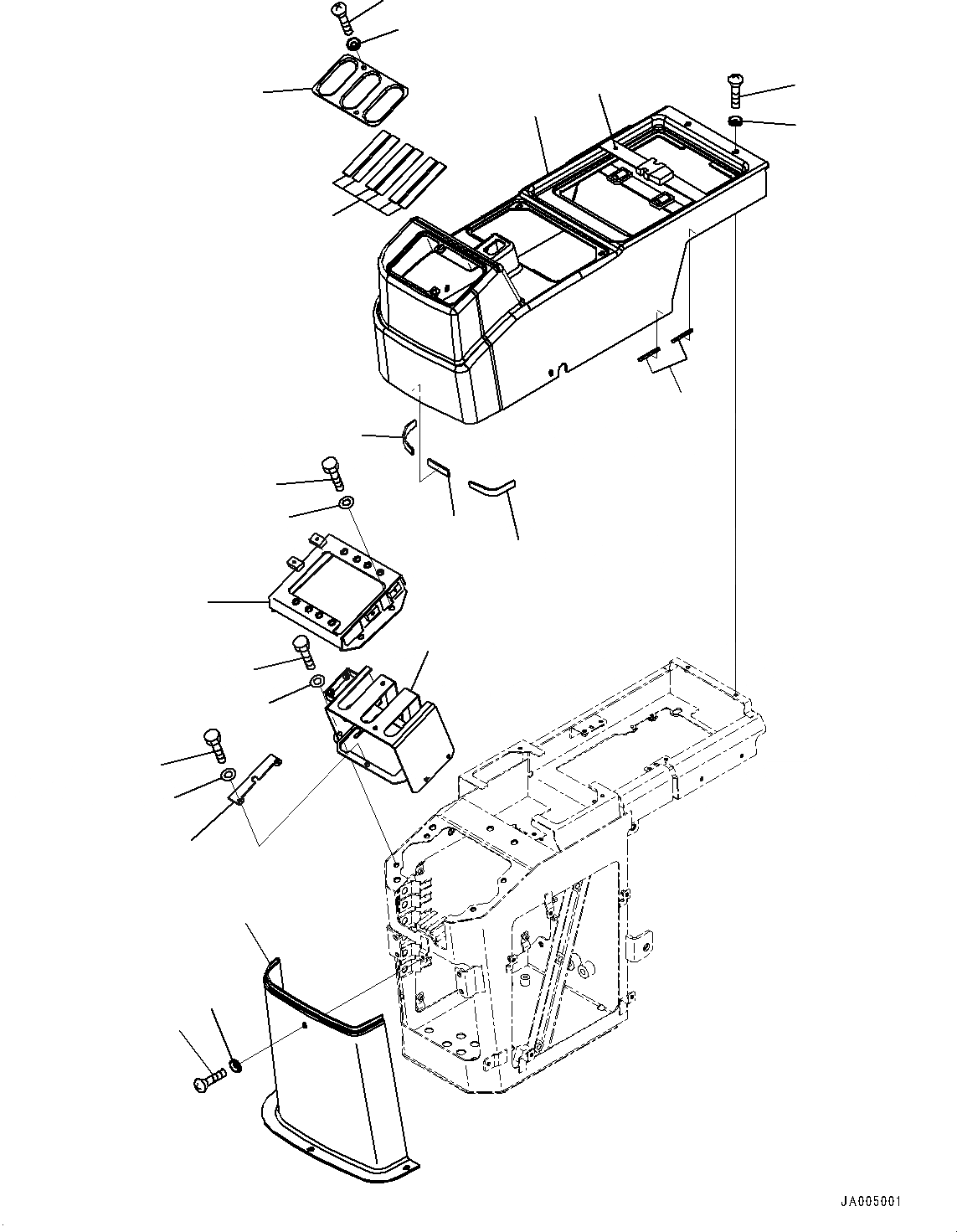 Схема запчастей Komatsu WA320PZ-6 - КОНСОЛЬ, КОНСОЛЬ COVER, ПРАВ. (№7-) КОНСОЛЬ, С ПЕРЕД. РЕВЕРС ПЕРЕКЛЮЧАТЕЛЬ, ДЛЯ -РЫЧАГ УПРАВЛЕНИЕ ПОГРУЗКОЙ И -РЫЧАГ УПРАВЛ. НАВЕСН. ОБОРУД., MULTI-COUPLER, KOMTRAX