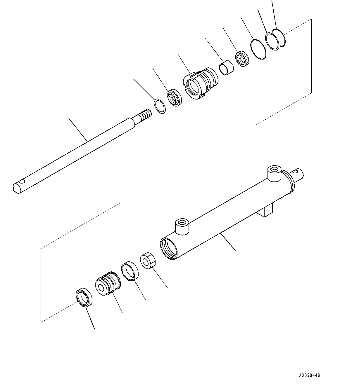 Схема запчастей Komatsu WA320PZ-6 - MULTI-COUPLER, БЛОКИР. ЦИЛИНДР (№7-) MULTI-COUPLER