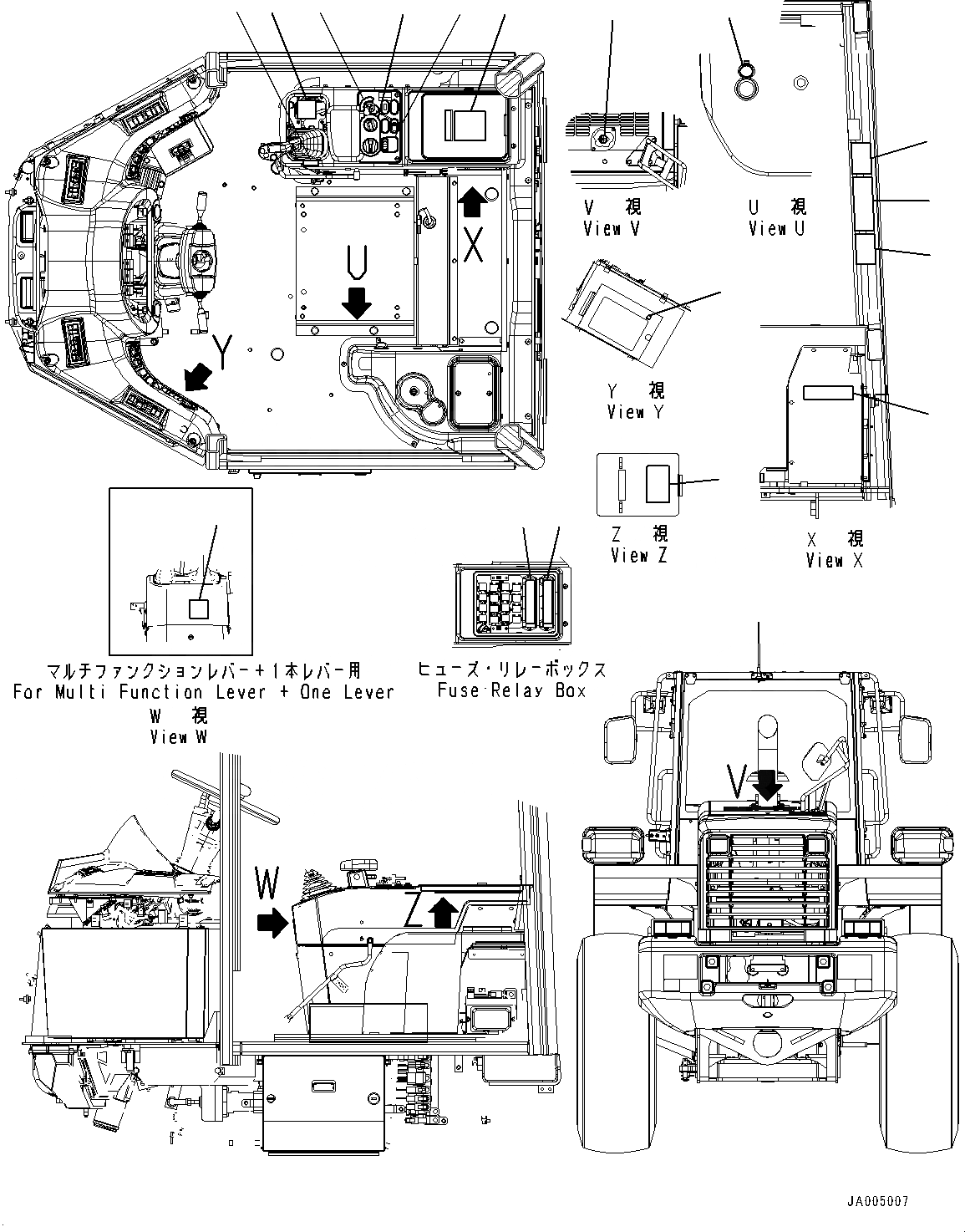 Схема запчастей Komatsu WA320PZ-6 - МАРКИРОВКА, ПОЛ ТАБЛИЧКИ (№77-) МАРКИРОВКА, ДЛЯ АНГЛ., ЕС БЕЗОПАСН. REGULATION, ЕСКАНАТ СПЕЦ-ЯIFICATION