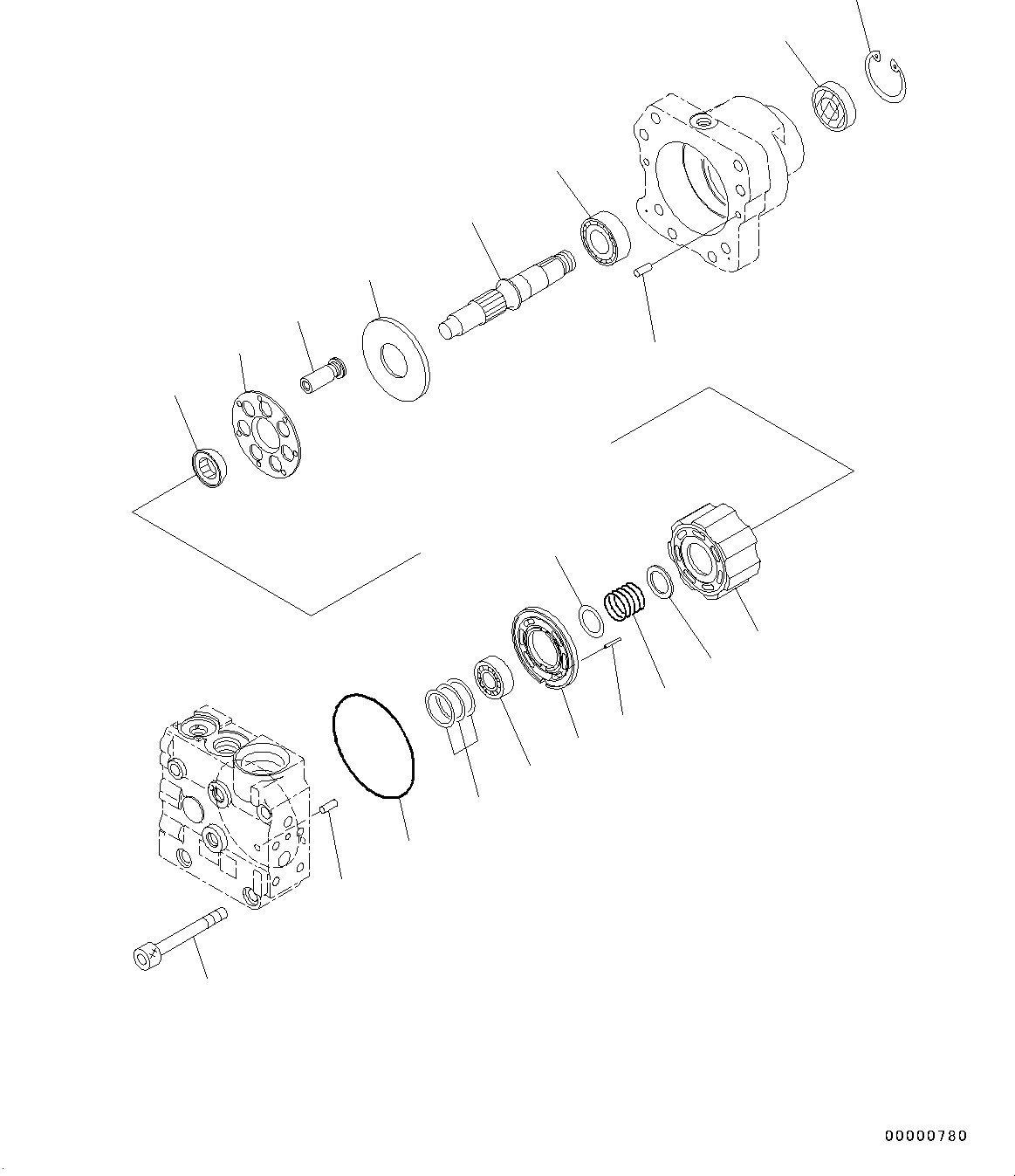 Схема запчастей Komatsu WA320PZ-6 - РАДИАТОР, С КОНДИЦИОНЕРОМ, ДЛЯ LATCH ТИП, МОТОР ВЕНТИЛЯТОРА (/) (№7-) РАДИАТОР, С КОНДИЦИОНЕРОМ, ДЛЯ LATCH ТИП