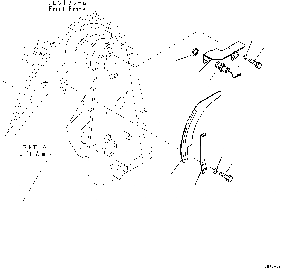 Схема запчастей Komatsu WA320PZ-6 - РУКОЯТЬ И BELL CRANK, ДЛЯ РУКОЯТЬ, 2-Х СЕКЦИОНН. УПРАВЛЯЮЩ. КЛАПАН, 3-Х СЕКЦИОНН. КОНТРОЛЬН. КЛАПАН, КОНЦЕВ. ВЫКЛЮЧ-ЛЬ ПОДЪЕМА СТРЕЛЫ (№798-) РУКОЯТЬ И BELL CRANK, ДЛЯ РУКОЯТЬ, 2-Х СЕКЦИОНН. УПРАВЛЯЮЩ. КЛАПАН, 3-Х СЕКЦИ