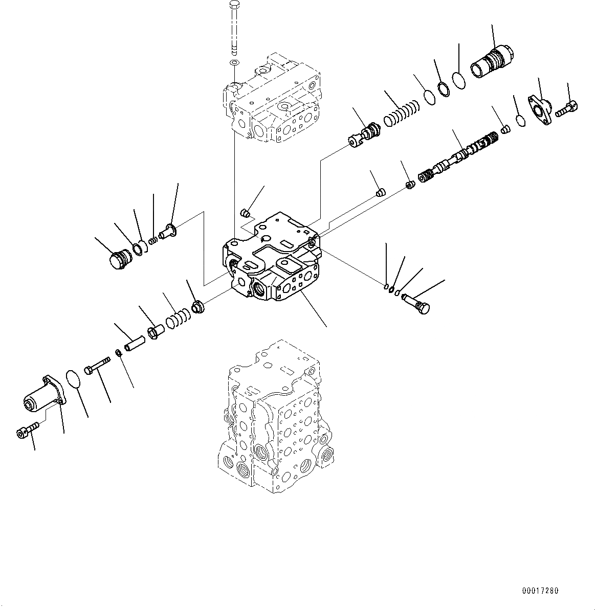 Схема запчастей Komatsu D85PX-15E0 - КРЫЛО, УПРАВЛЯЮЩ. КЛАПАН (8/) (№9-) КРЫЛО, С ВЫСОК. ЕМК. АККУМУЛЯТОР, БЕЗ КАБИНЫ, PROVISION ДЛЯ СКРЕППЕРА