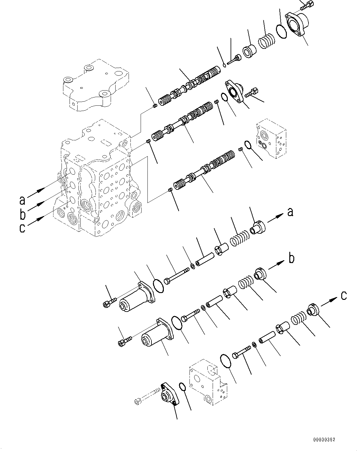 Схема запчастей Komatsu D85PX-15E0 - КРЫЛО, УПРАВЛЯЮЩ. КЛАПАН (/8) (№9-) КРЫЛО, С СТАНДАРТН. BATTERIES