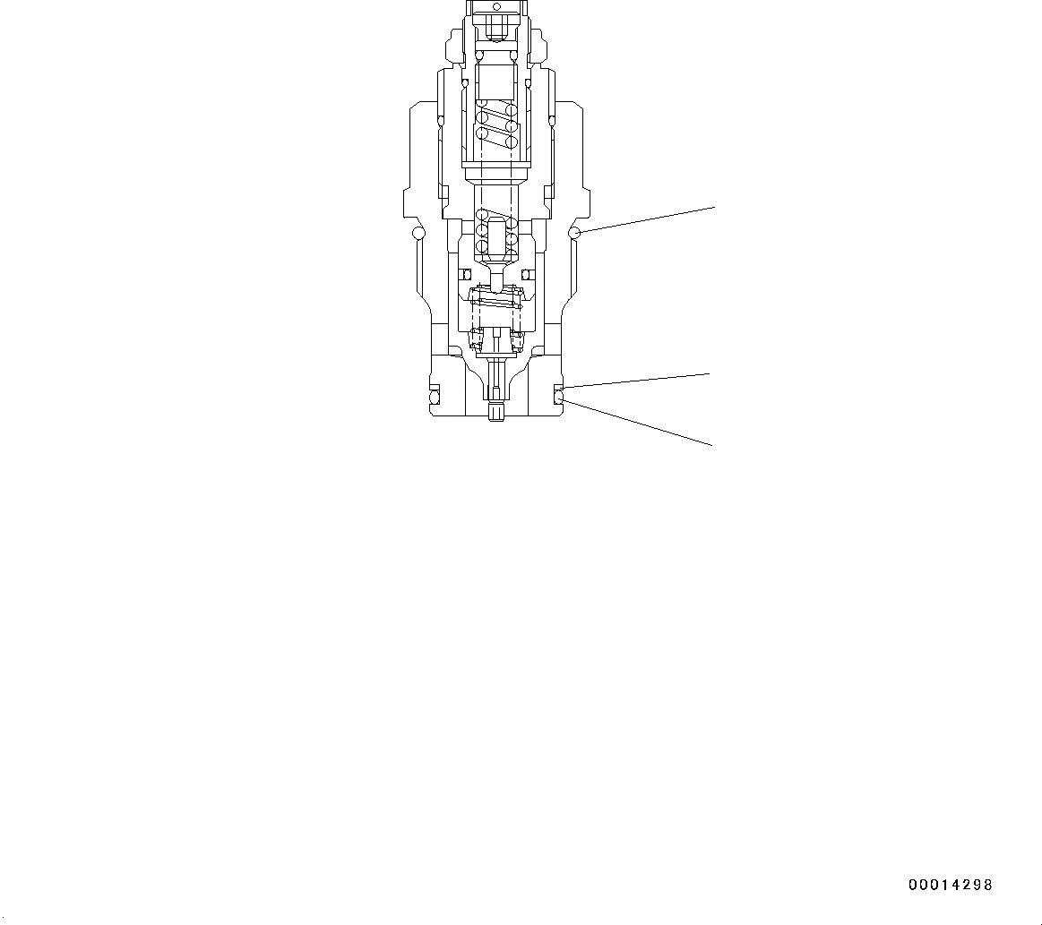 Схема запчастей Komatsu WA150PZ-6 - HYDROSTATIC ТРАНСМИССИЯ (HST) НАСОС И МОТОР, HST НАСОС, РАЗГРУЗ. КЛАПАН (/) (№8-) HYDROSTATIC ТРАНСМИССИЯ (HST) НАСОС И МОТОР