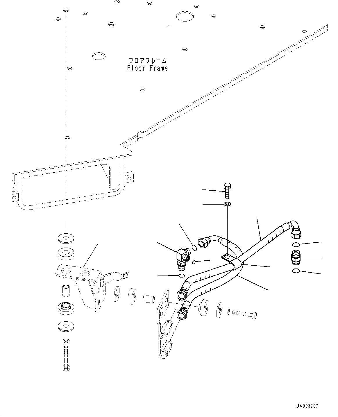 Схема запчастей Komatsu WA150PZ-6 - INCHING УПРАВЛ-Е (№8-) INCHING УПРАВЛ-Е