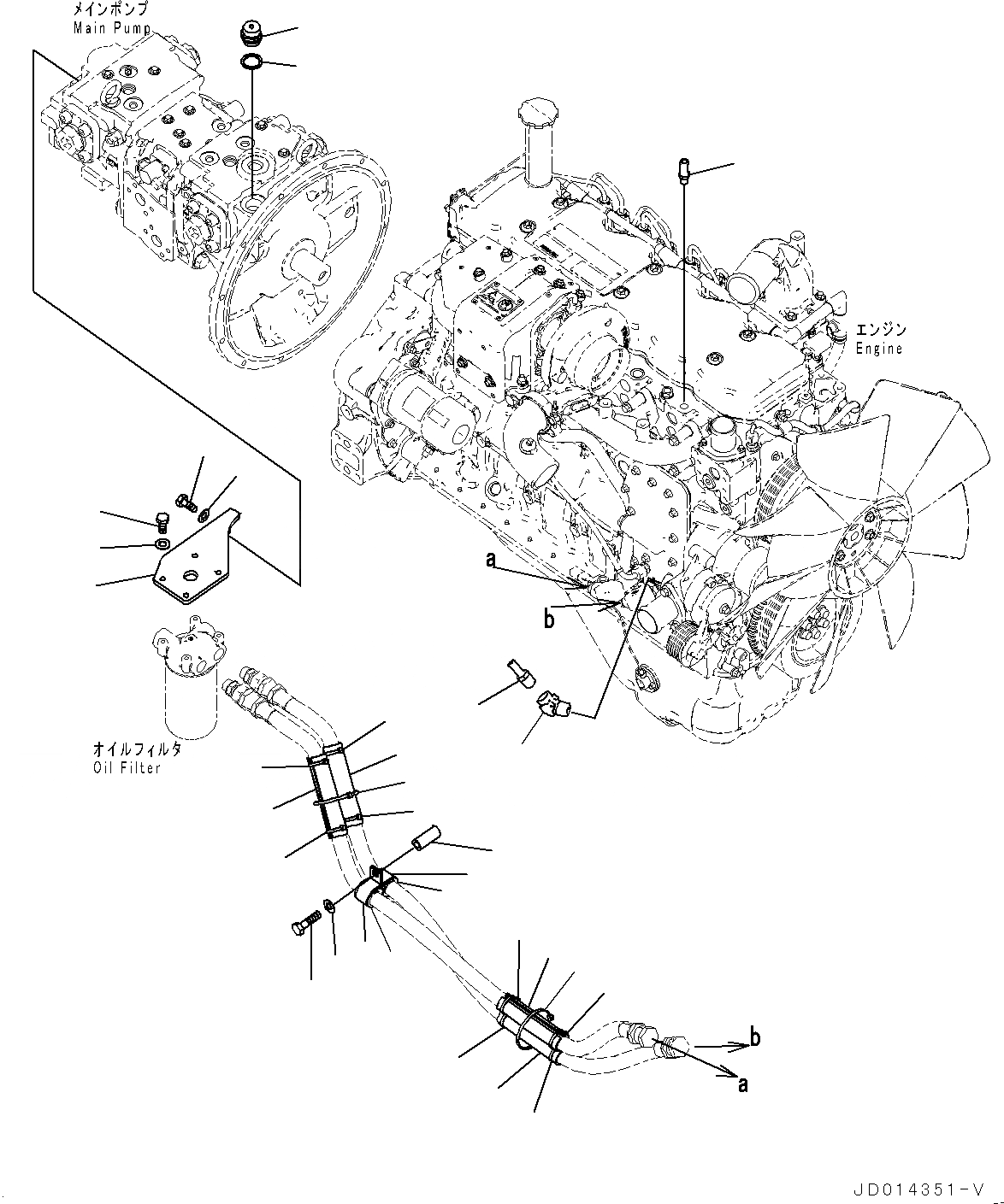 Схема запчастей Komatsu PC200-8 - ДЕМПФЕР, (/) (№-) ДЕМПФЕР