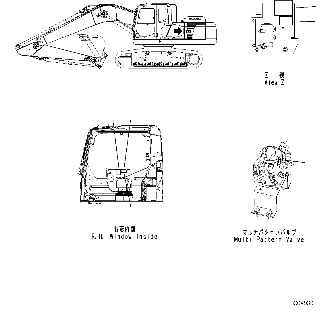 Схема запчастей Komatsu PC200LC-8 - УПРАВЛ-Е PATTERN ПЛАСТИНЫ (№-) УПРАВЛ-Е PATTERN ПЛАСТИНЫ, ДЛЯ УПРАВЛ-Е PATTERN CHANGE OVER КЛАПАН (ISO/ЭКСКАВАТ.)