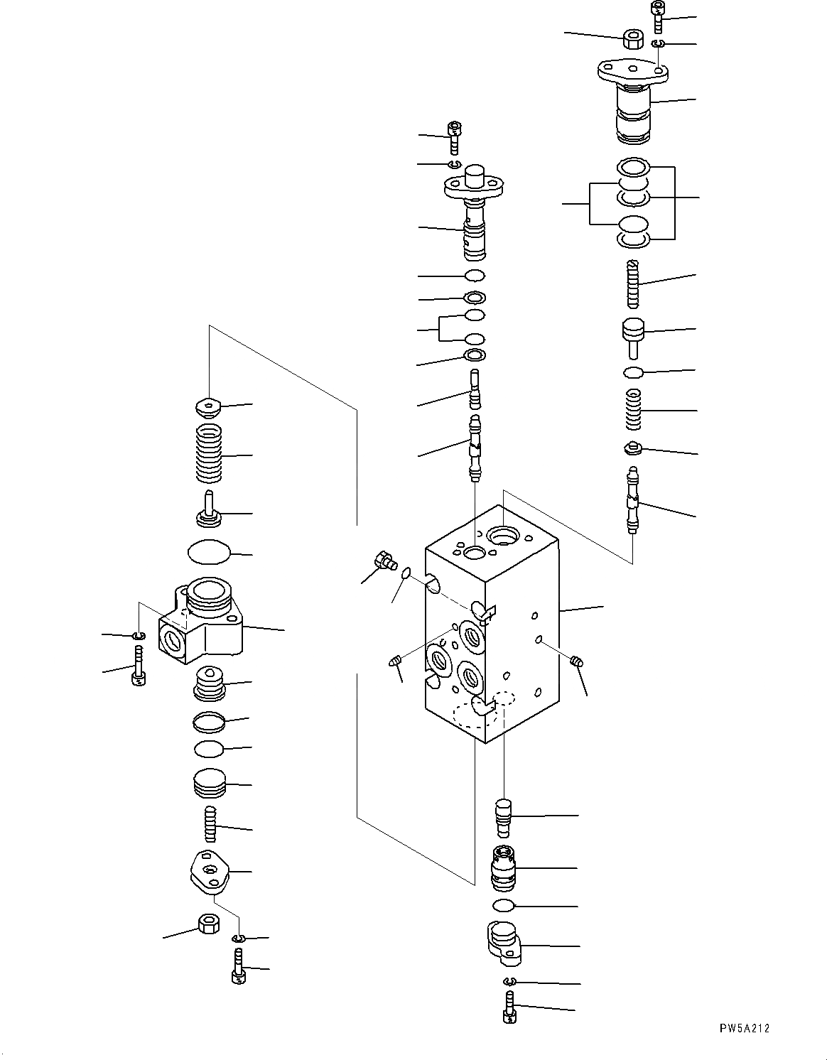 Схема запчастей Komatsu PC1250LC-8 - NO. НАСОС, ВНУТР. ЧАСТИ (/) (№8-) NO. НАСОС