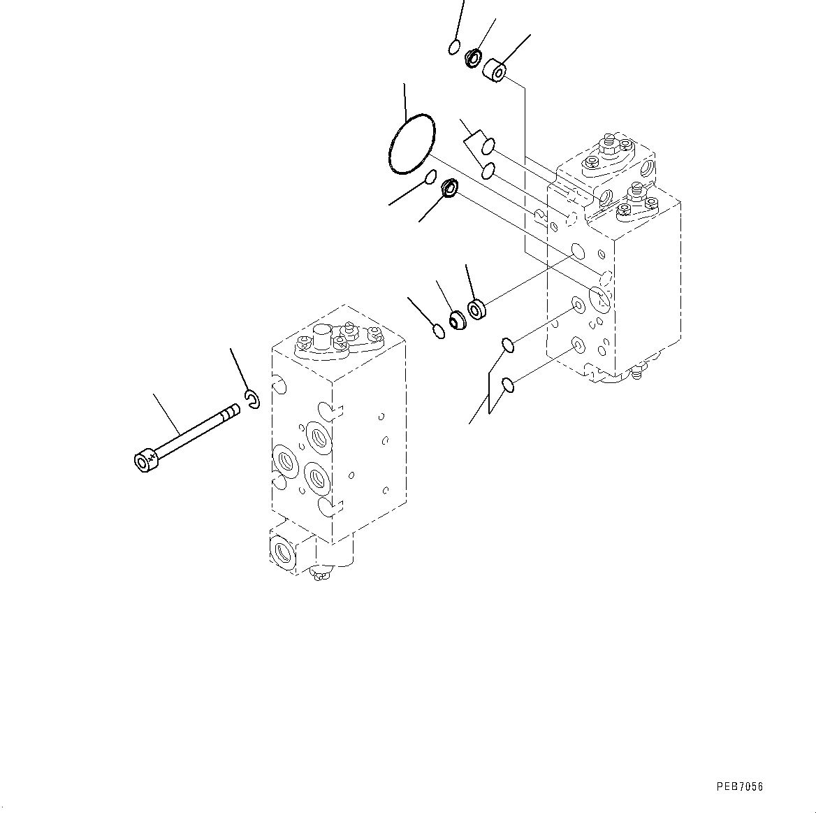 Схема запчастей Komatsu PC1250-8 - NO. НАСОС, ВНУТР. ЧАСТИ (9/) (№8-) NO. НАСОС