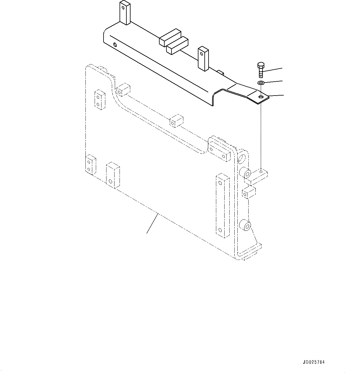 Схема запчастей Komatsu PC1250-8 - КОНДИЦ. ВОЗДУХА, КОРПУС (№8-) КОНДИЦ. ВОЗДУХА, АВТОМАТИЧ. ТИП, ДЛЯ ХОЛОДН. AREA СПЕЦ-ЯIFICATION A (- DEG C)