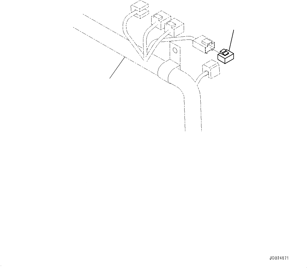 Схема запчастей Komatsu PC1250-8 - ПЕРЕКЛЮЧАТЕЛЬ (№8-) ПЕРЕКЛЮЧАТЕЛЬ