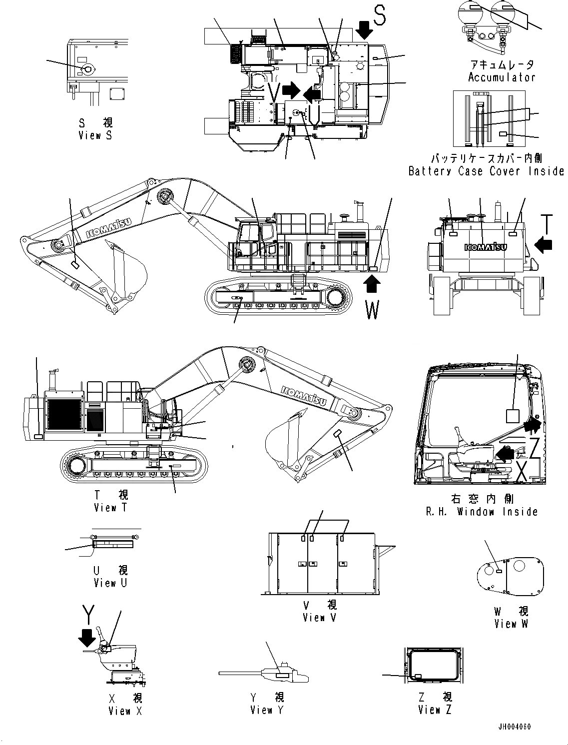 Схема запчастей Komatsu PC1250-8 - МАРКИРОВКА, OPERATING И ПРЕДУПРЕЖДАЮЩ. МАРКИРОВКА (№8-) МАРКИРОВКА, ТУРЦИЯ-АНГЛ., ДЛЯ СТРАН ЕС БЕЗОПАСН. REGULATION