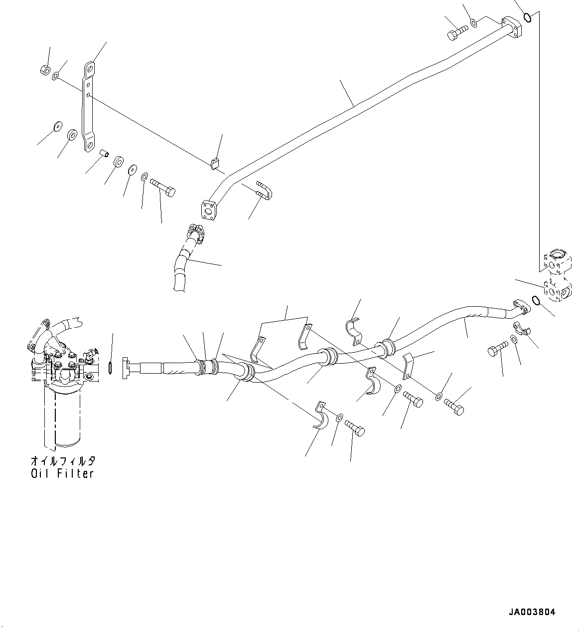 Схема запчастей Komatsu WA250PZ-6 - ГИДРОЛИНИЯ, ФИЛЬТР. ТРУБЫ (№77-) ГИДРОЛИНИЯ, С ПРЕДОТВРАЩЕНИЕМ СМЕЩЕНИЯ КЛАПАН, 3-Х СЕКЦИОНН. КОНТРОЛЬН. КЛАПАН, ШИР. СЕРДЦЕВИНА РАДИАТОР, MULTI-COUPLER, ЭКСТРЕНН. РУЛЕВ. УПРАВЛЕНИЕ, AUT