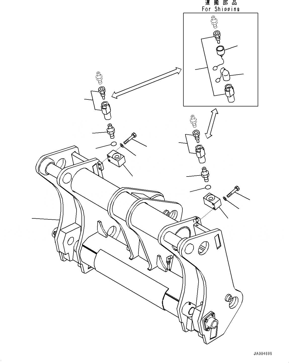 Схема запчастей Komatsu WA250PZ-6 - MULTI-COUPLER (№7778-) MULTI-COUPLER, С MULTI-COUPLER, ЕСКАНАТ