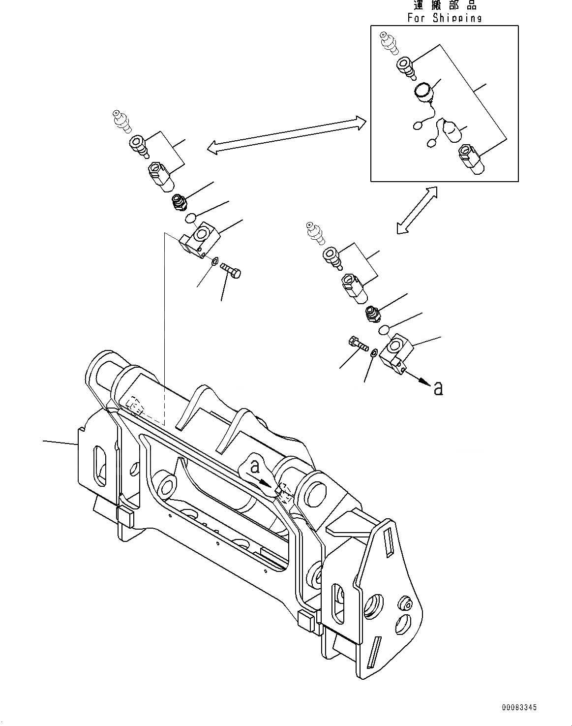 Схема запчастей Komatsu WA250PZ-6 - MULTI-COUPLER (№77-) MULTI-COUPLER, ДЛЯ АВСТРАЛИИ