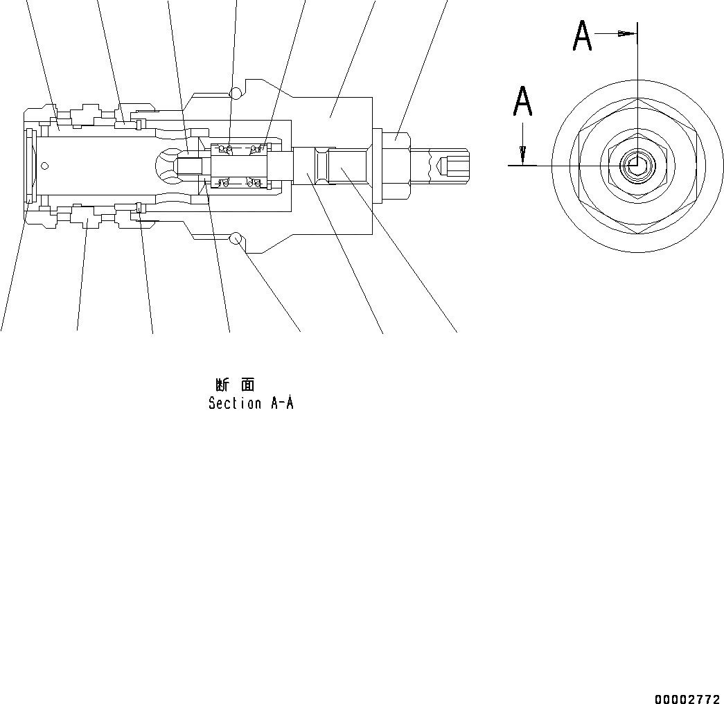 Схема запчастей Komatsu WA250PZ-6 - HYDROSTATIC ТРАНСМИССИЯ (HST) НАСОС И МОТОР, HST НАСОС, CARTRIDGE (№77-) HYDROSTATIC ТРАНСМИССИЯ (HST) НАСОС И МОТОР