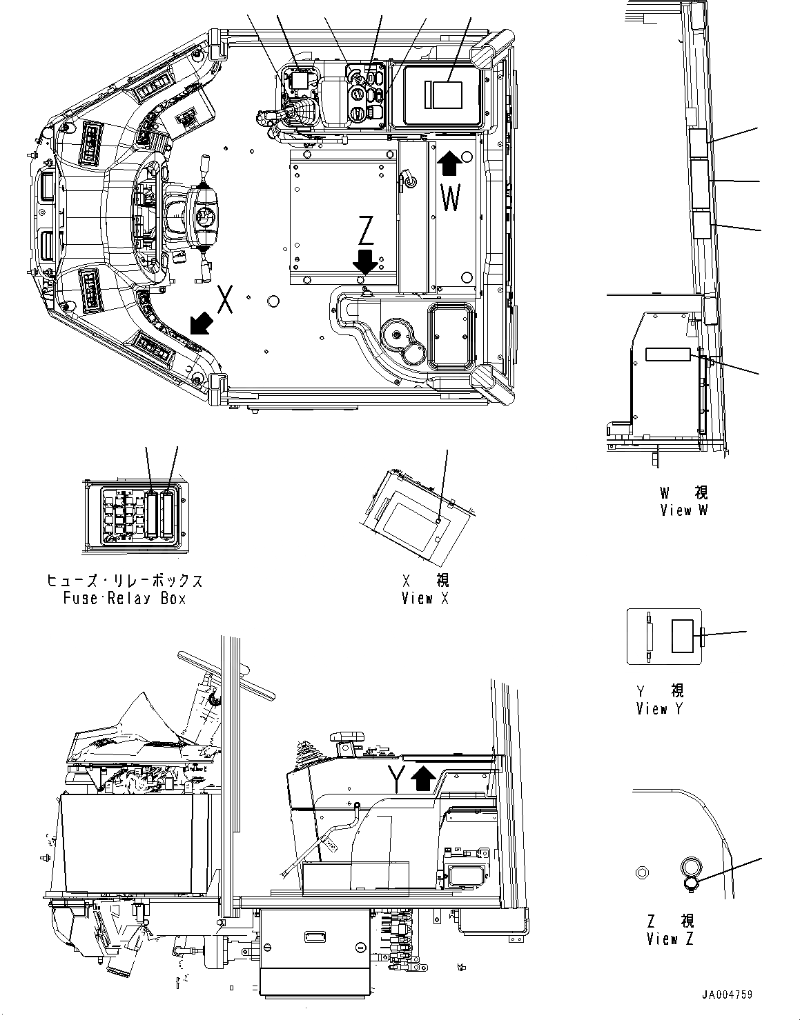 Схема запчастей Komatsu WA250PZ-6 - МАРКИРОВКА, ИНТЕРЬЕР (№78-779) МАРКИРОВКА, АНГЛ., ДЛЯ СТРАН ЕС ARRANGEMENT, ЕС БЕЗОПАСН. REGULATION