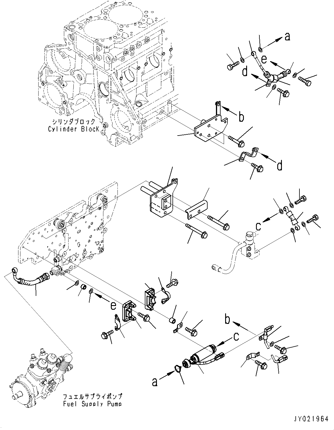 Схема запчастей Komatsu SAA6D125E-5BA - ТОПЛИВН. ФИЛЬТР., (/) (№-7) ТОПЛИВН. ФИЛЬТР.