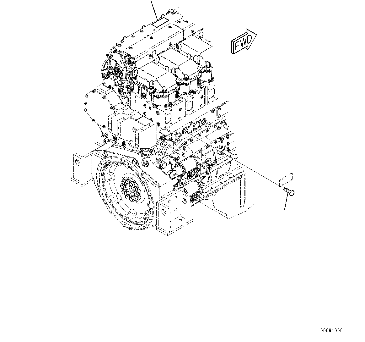 Схема запчастей Komatsu SAA6D170E-5C - ТАБЛИЧКИ ПЛАСТИНА (№9-) ТАБЛИЧКИ ПЛАСТИНА, ДЛЯ EPA REGULATIONS TPEM