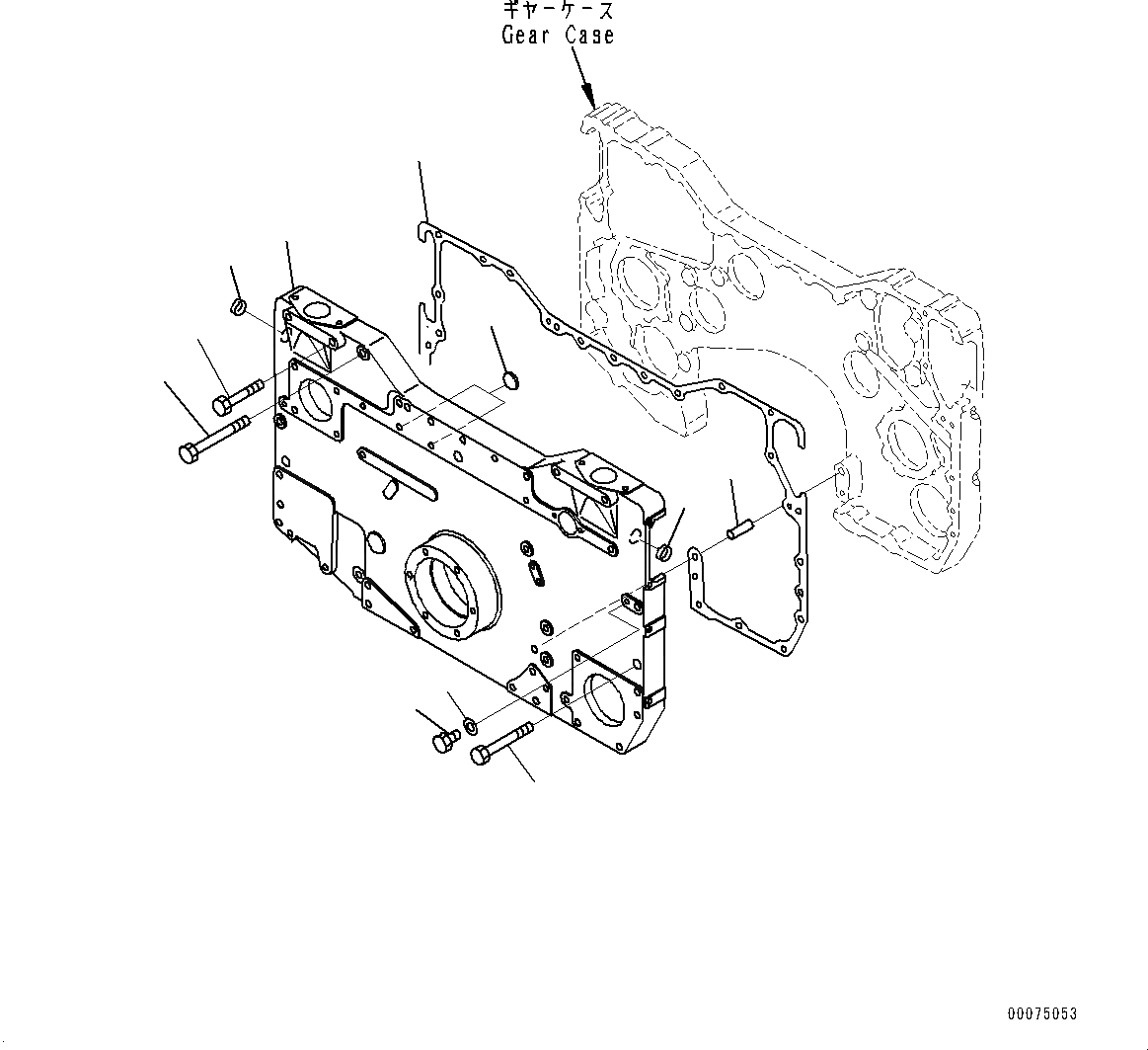 Схема запчастей Komatsu SAA12V140E-3E - ПЕРЕДН. КРЫШКА(№-) ПЕРЕДН. COVER, EXTREMELY BAD ТОПЛИВН. И ПЛОХ. ТОПЛИВО ARRANGEMENT СПЕЦ-Я.+ФИЛЬТР. (ВОДН.+DUST)