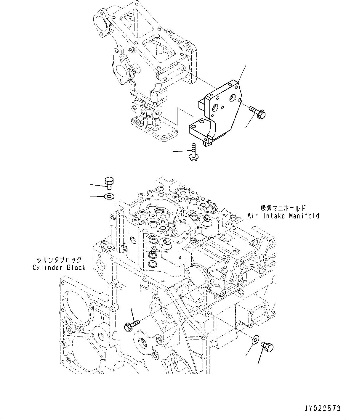 Схема запчастей Komatsu SAA6D140E-5DR - ВОДН. ГИДРОЛИНИЯ ЗАГЛУШКА (№-) ВОДН. ГИДРОЛИНИЯ ЗАГЛУШКА, БЕЗ АНТИКОРРОЗ. ЭЛЕМЕНТА