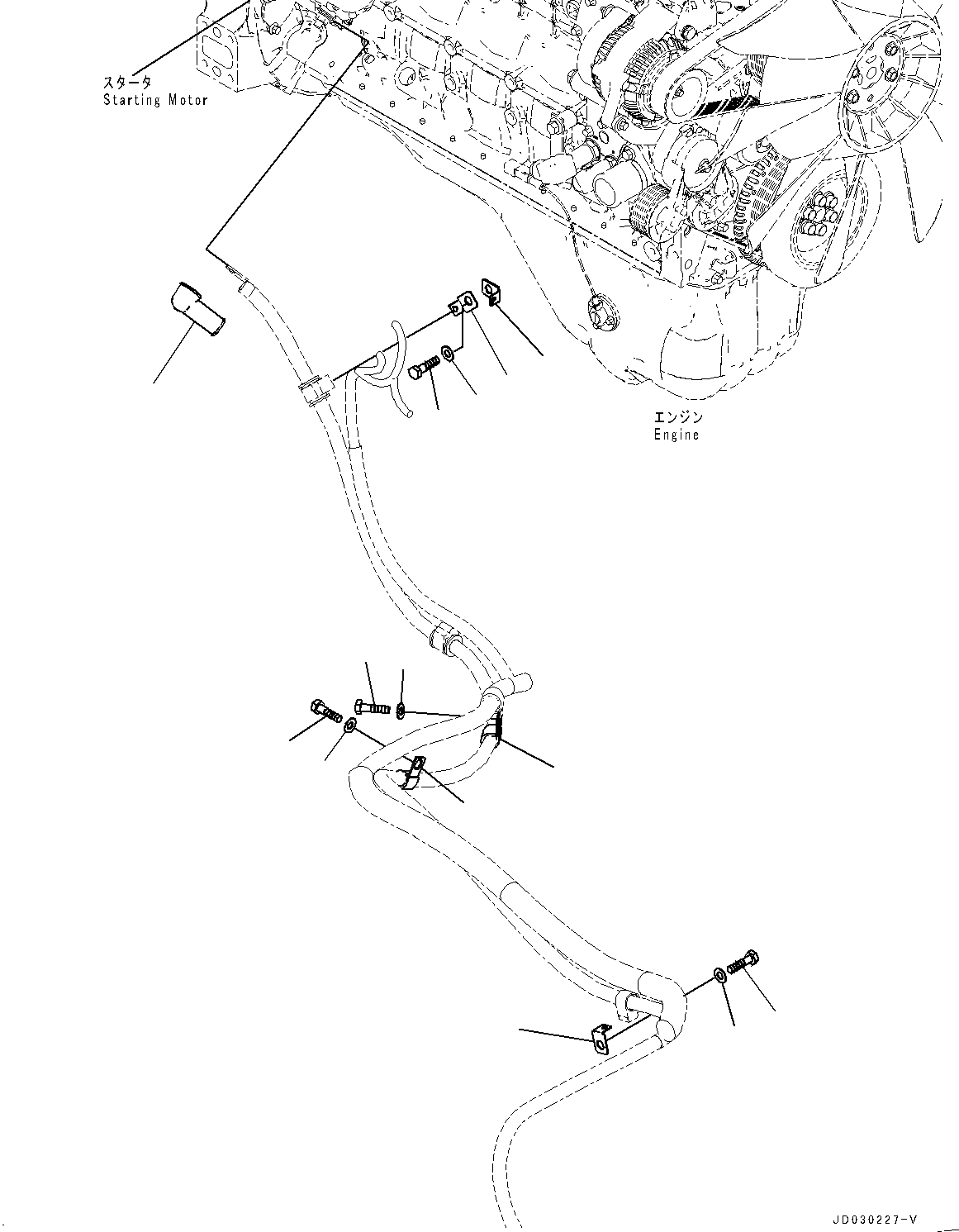 Схема запчастей Komatsu PC228US-8 - ЭЛЕКТРИЧ. ПРОВОДКА, STARTING ПРОВОДКА (№-) ЭЛЕКТРИЧ. ПРОВОДКА, ДЛЯ АВСТРАЛИИ