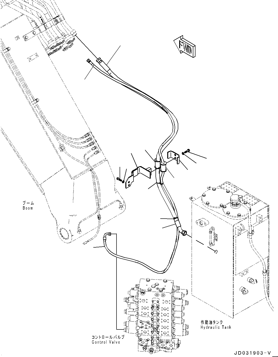 Схема запчастей Komatsu PC228US-8 - ANTI-DROP КЛАПАН ТРУБЫ, РУКОЯТЬ ТРУБЫ (№-) ANTI-DROP КЛАПАН ТРУБЫ, -ДОПОЛН. АКТУАТОР ТРУБЫ, АККУМУЛЯТОР, СТРЕЛА, РУКОЯТЬ ANTI-DROP КЛАПАН