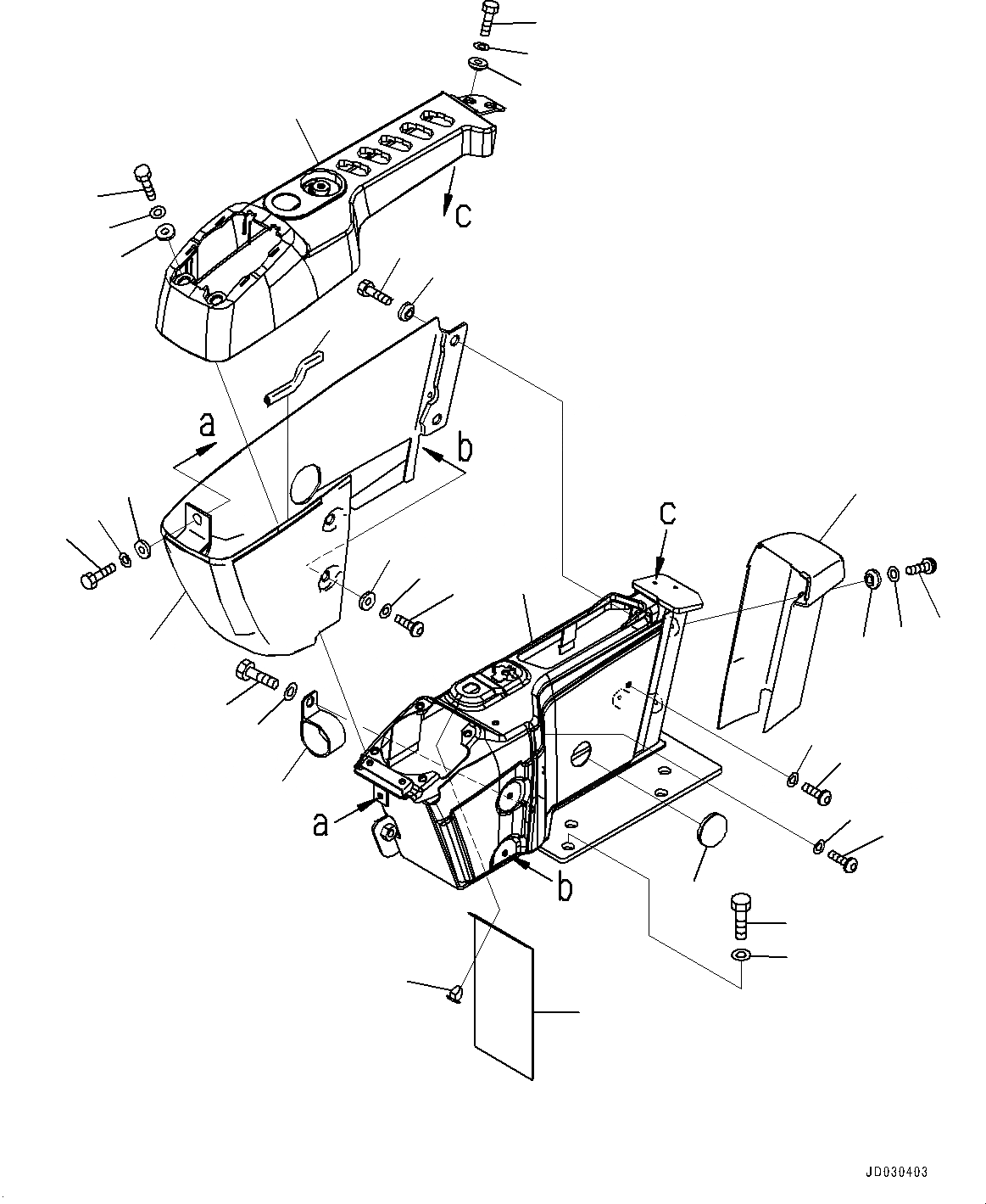 Схема запчастей Komatsu PC228US-8 - КАБИНА, ПОЛ, КОНСОЛЬ, ПРАВ. (№-) КАБИНА, ДЛЯ СИДЕНЬЕ ОПЕРАТОРА, С ВОЗД. ПОДВЕСКОЙ, ТКАНЬ, С ОТКИДН. СПИНКОЙ, НАКЛОН., KOMTRAX