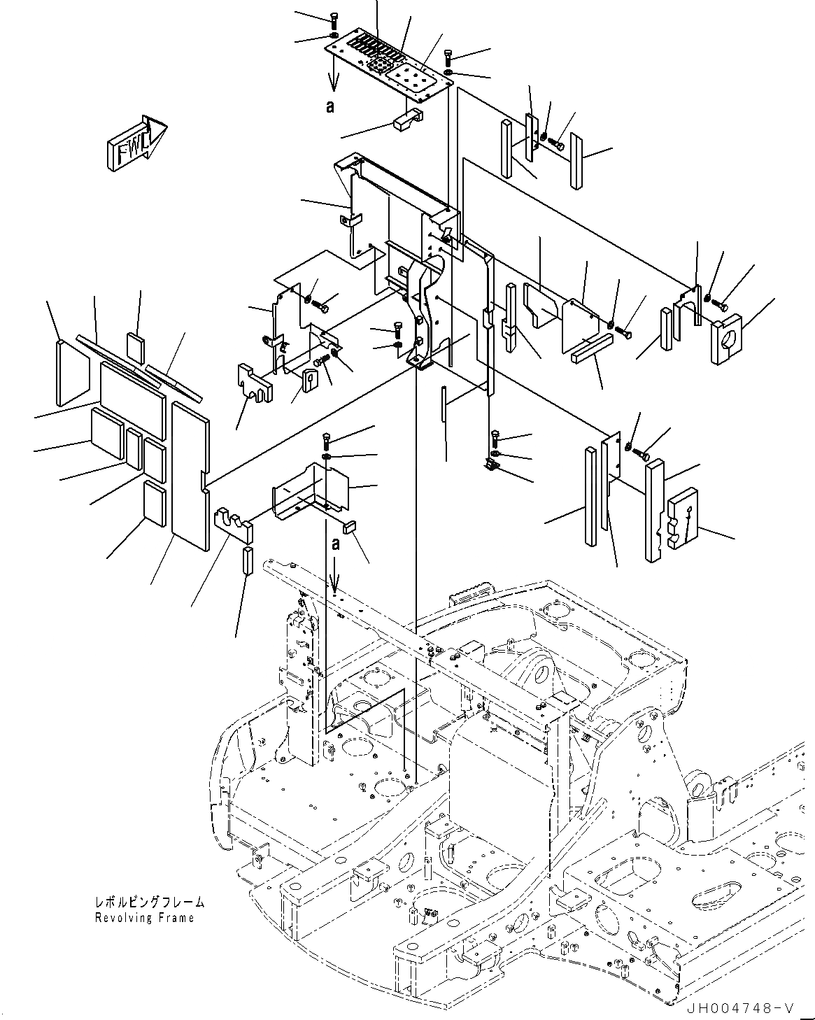 Схема запчастей Komatsu PC228US-8 - ПЕРЕГОРОДКА. COVER, КРЫШКА(/) (№-) ПЕРЕГОРОДКА. COVER, СТРЕЛА ANTI-DROP КЛАПАН, РАЗРУШ. ЗДАНИЙ СПЕЦ-ЯIFICATION