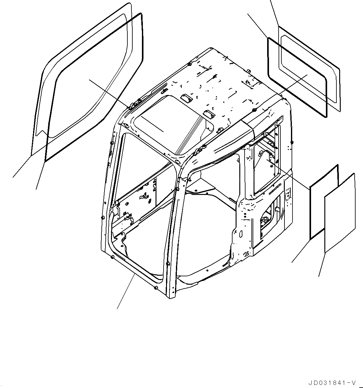 Схема запчастей Komatsu PC228USLC-8 - КАБИНА, КОРПУС КАБИНЫ И ОКНА (№-) КАБИНА, СИДЕНЬЕ ОПЕРАТОРА, С ВОЗД. ПОДВЕСКОЙ, ТКАНЬ, С ОТКИДН. СПИНКОЙ, НАКЛОН., -ДОПОЛН. АКТУАТОР ТРУБЫ, АККУМУЛЯТОР, DOZER