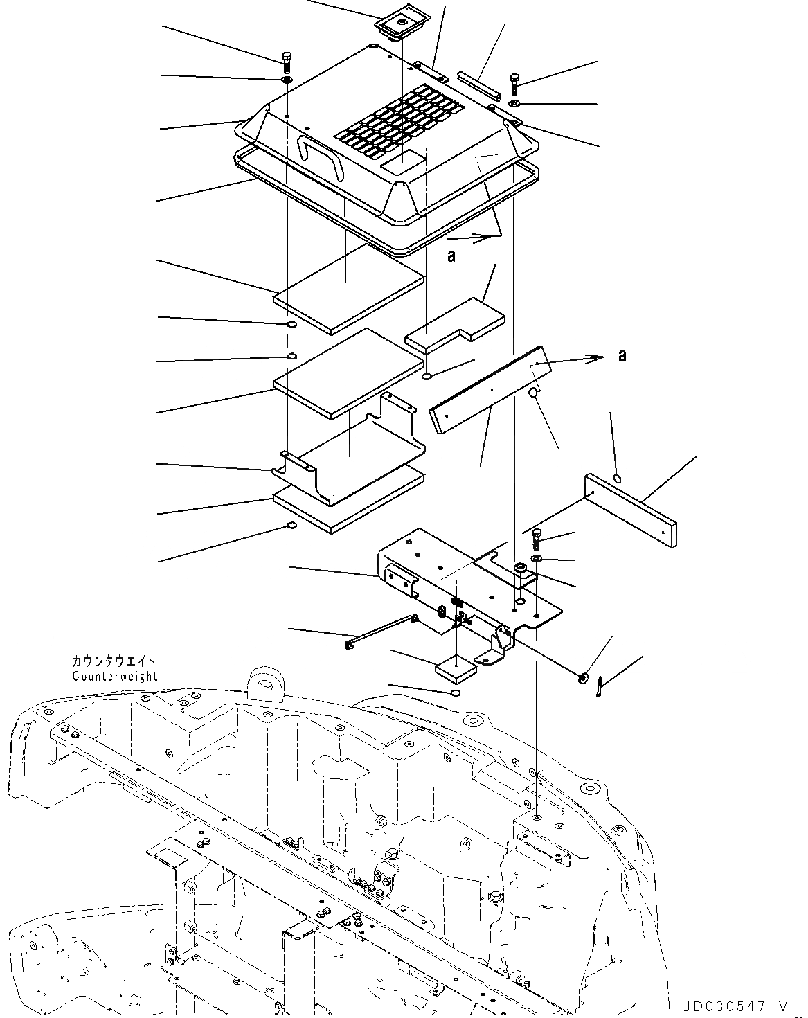 Схема запчастей Komatsu PC228USLC-8 - КАПОТ, КАПОТ (/) (№-8) КАПОТ, DUSTЗАЩИТА NET, INTAKE GAS И ВЫПУСКН. GAS, ДЛЯ СЕВ. АМЕРИКИ