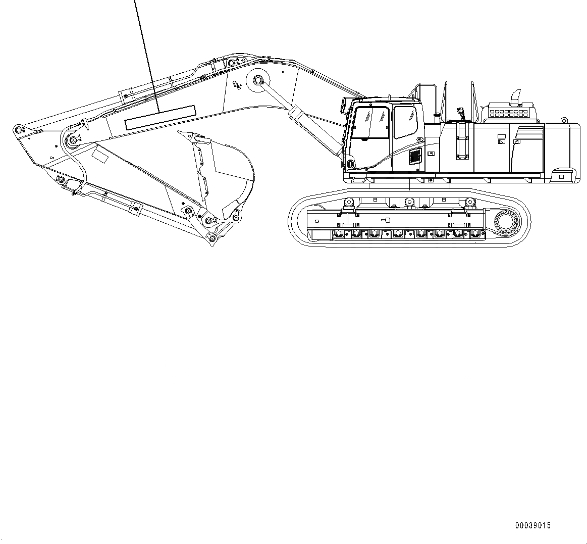 Схема запчастей Komatsu PC650LC-8E0 - ЛОГОТИП KOMATSU(№-) KOMATSU ЛОГОТИП