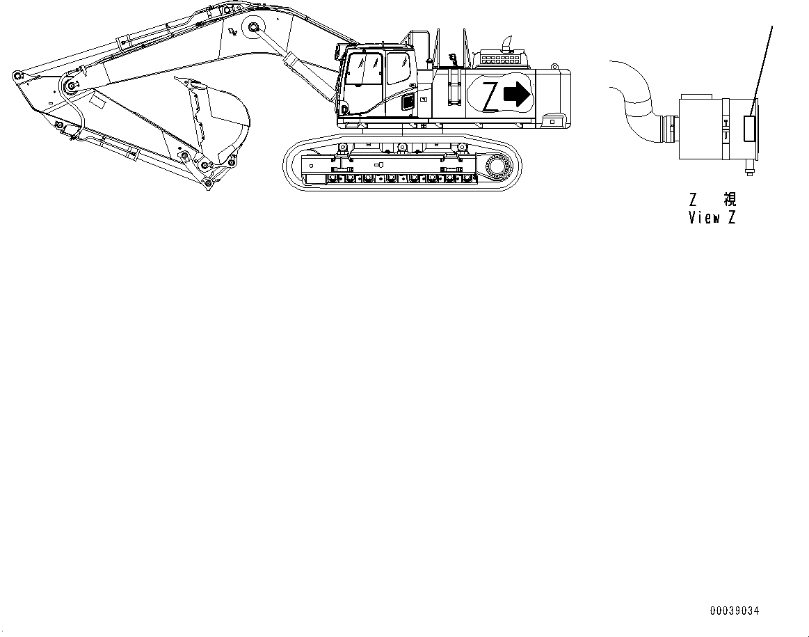 Схема запчастей Komatsu PC650LC-8E0 - SERVICE INSTRUCTION, ДЛЯ АНГЛ. (№-) SERVICE INSTRUCTION, ДЛЯ АНГЛ.