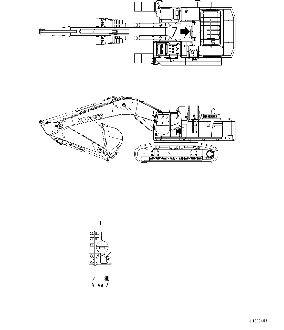 Схема запчастей Komatsu PC600LC-8E0 - ПРЕДУПРЕЖДАЮЩ. МАРКИРОВКАS, АККУМУЛЯТОР (№-) ПРЕДУПРЕЖДАЮЩ. МАРКИРОВКАS, АККУМУЛЯТОР, ДЛЯ АВСТРАЛИИ REGULATION