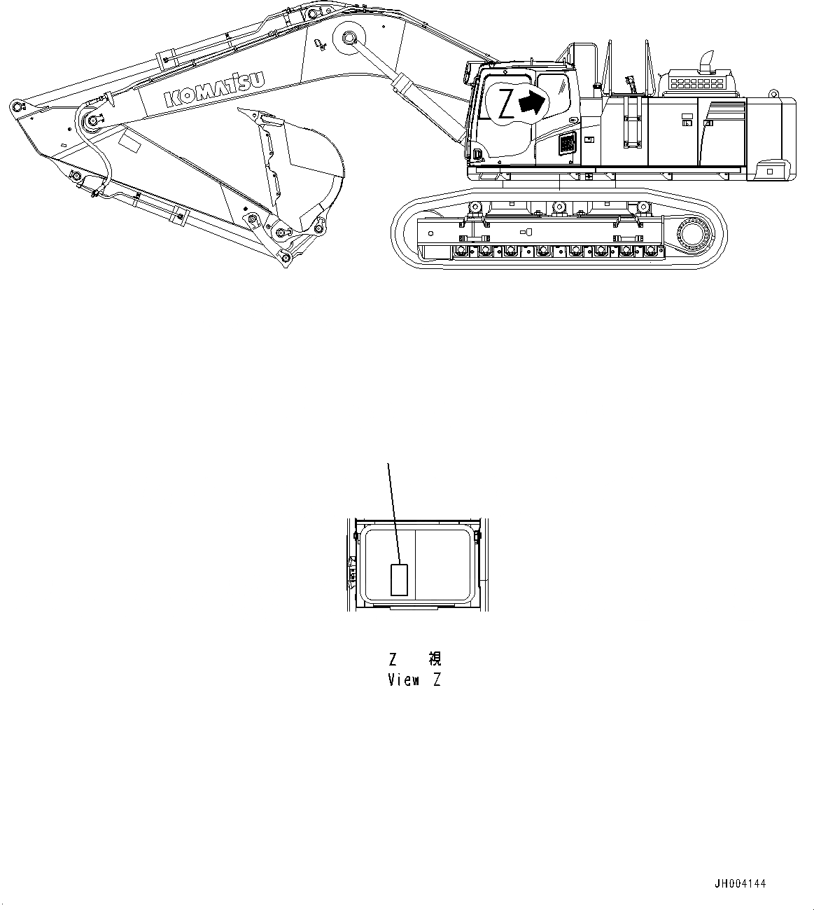 Схема запчастей Komatsu PC600-8E0 - ГРУЗОПОДЪЕМНОСТЬ CHART (№-) ГРУЗОПОДЪЕМНОСТЬ CHART, АНГЛ., США И PUERTO RICO