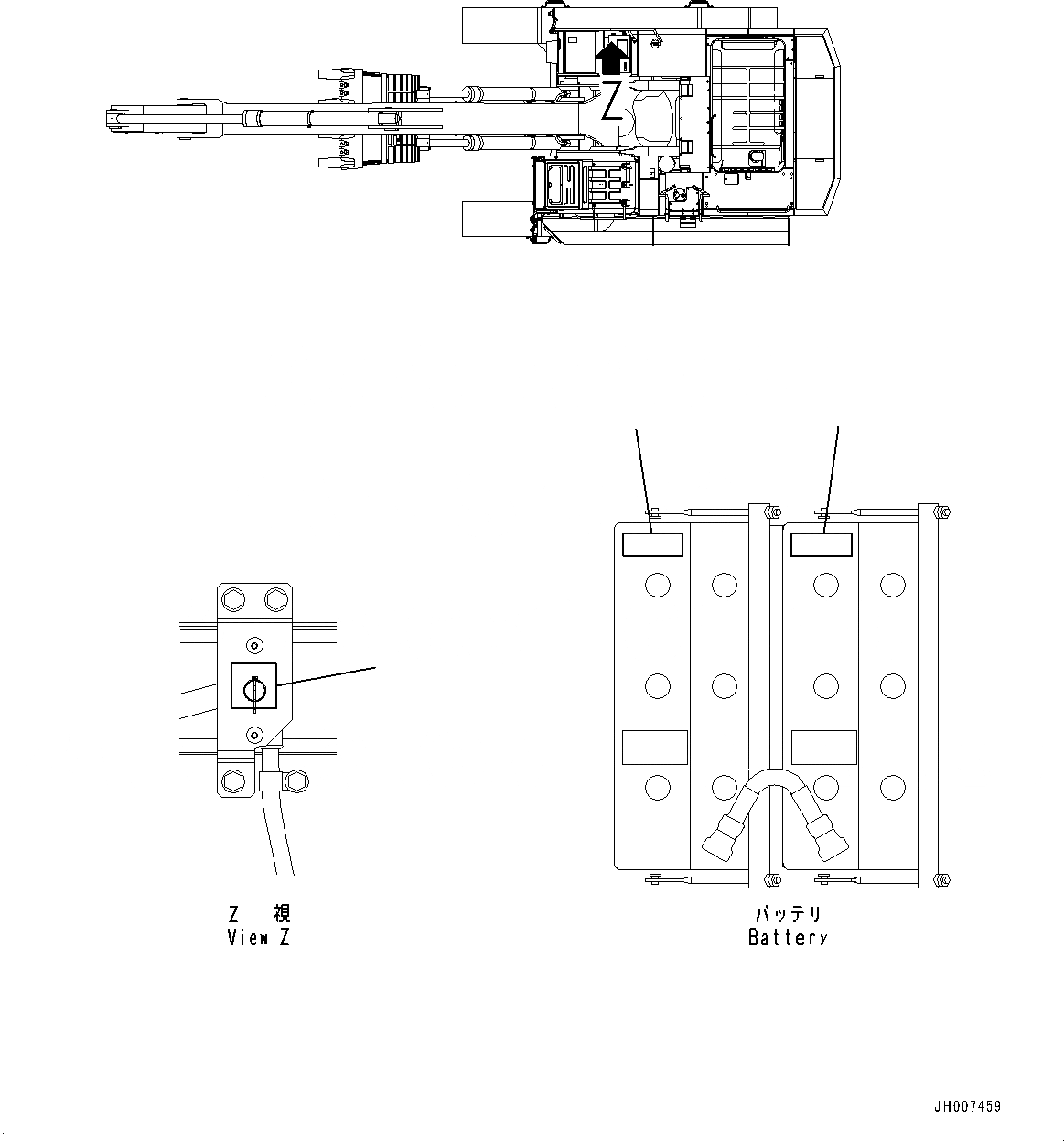 Схема запчастей Komatsu PC600-8E0 - ПРЕДУПРЕЖДАЮЩ. МАРКИРОВКАS, АККУМУЛЯТОР (№-) ПРЕДУПРЕЖДАЮЩ. МАРКИРОВКАS, АККУМУЛЯТОР, ВЫСОК. ЕМК. АККУМУЛЯТОР, ДЛЯ ТУРЦИЯ-АНГЛ.