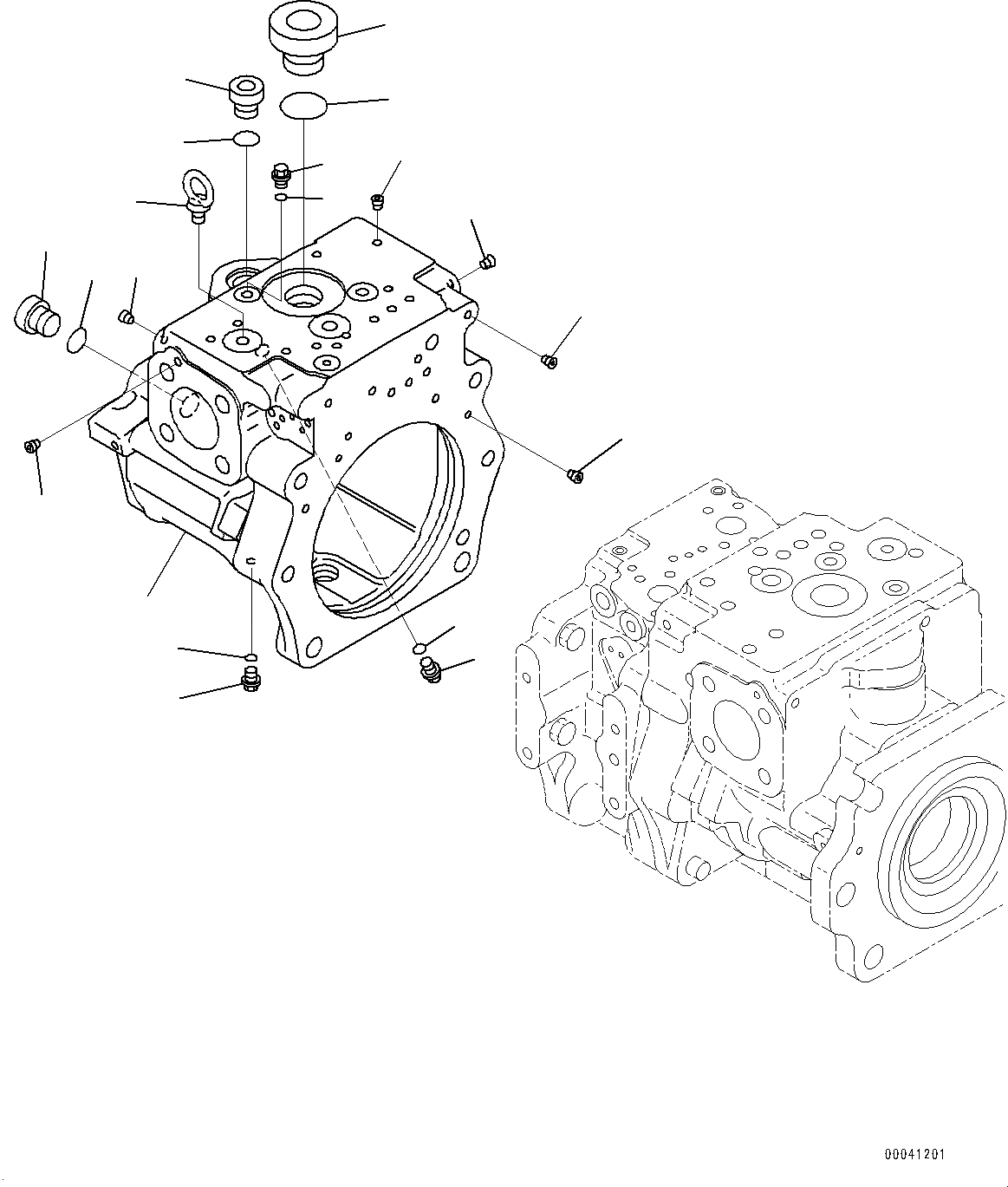 Схема запчастей Komatsu D475ASD-5E0 - ПОРШЕНЬ НАСОС, ВНУТР. ЧАСТИ (/) (№7-) ПОРШЕНЬ НАСОС