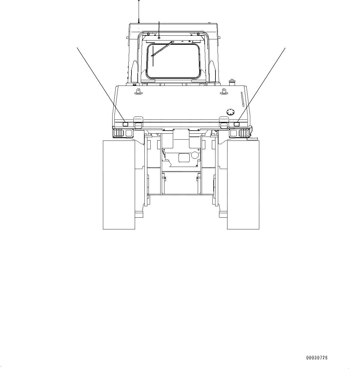 Схема запчастей Komatsu D475ASD-5E0 - REFLECTOR (№7-) REFLECTOR, EC REGULATION ARRANGEMENT