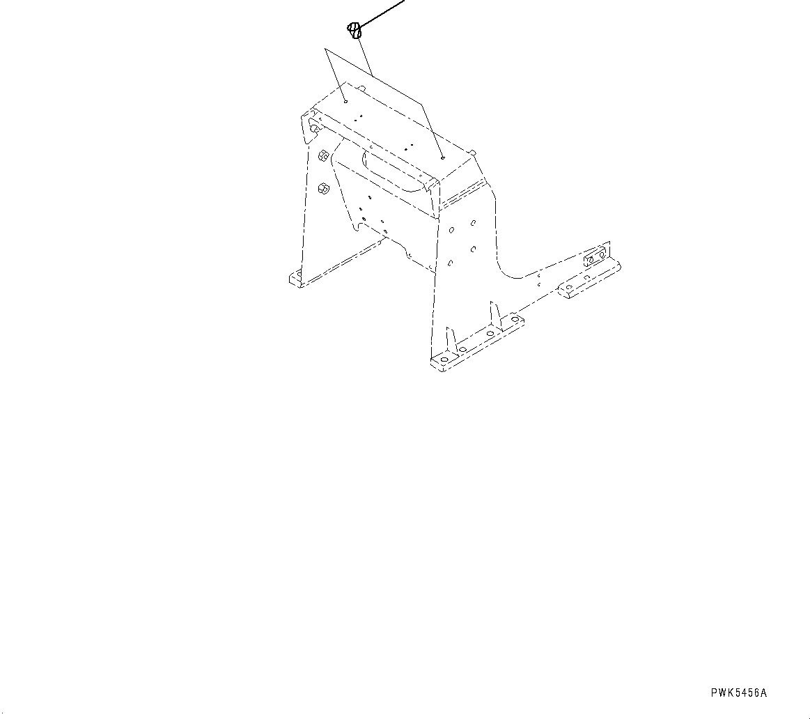 Схема запчастей Komatsu D21P-8E0 - ПОРУЧНИ(№9-) HANDRAIL, КАБИНА ROPS