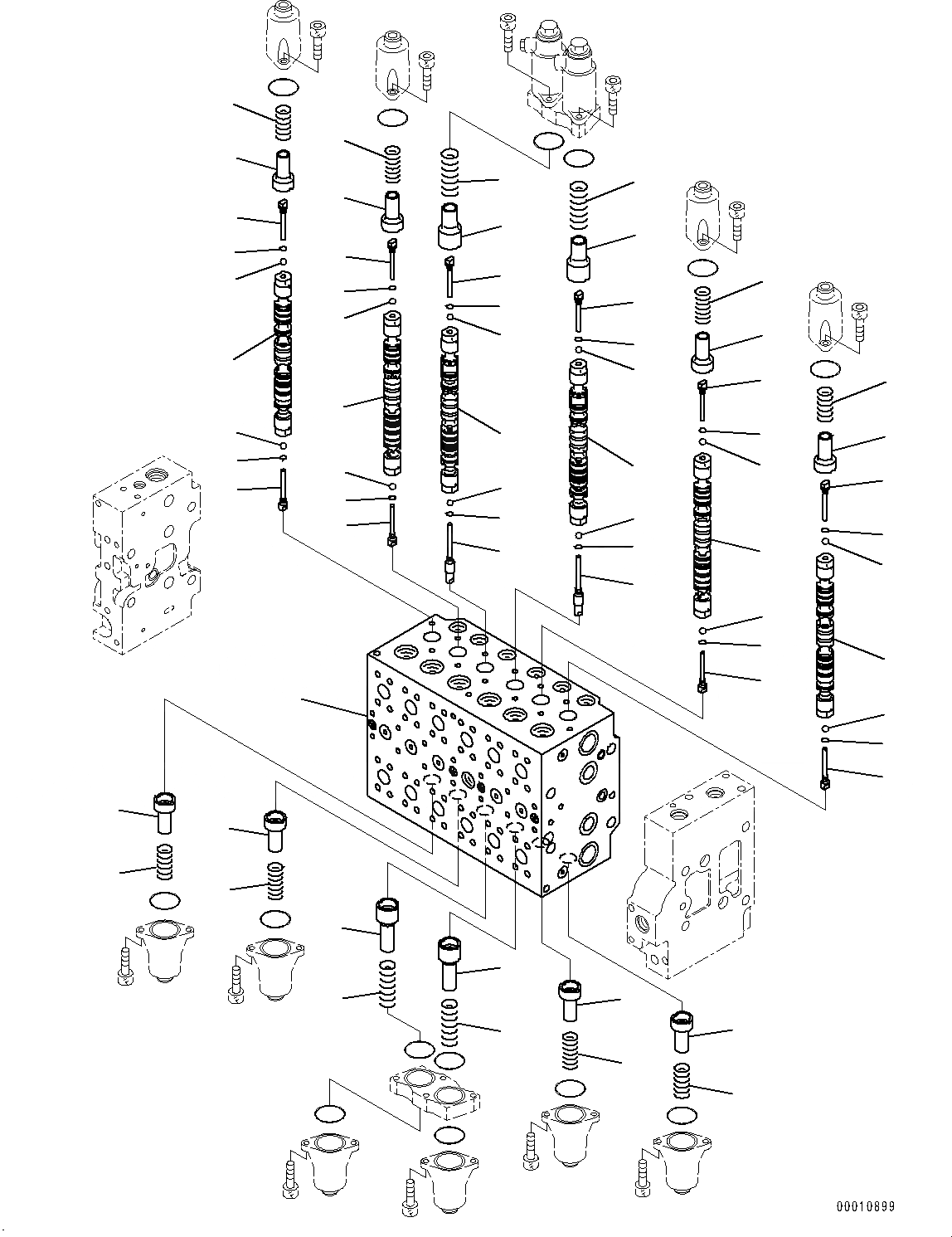 Схема запчастей Komatsu D475A-5E0 - КРЫЛО, УПРАВЛЯЮЩ. КЛАПАН (/) (№7-) КРЫЛО, ЕС ARRANGEMENT, ВЫСОК. ЕМК. АККУМУЛЯТОР, ДЛЯ ОТВАЛ С ДВОЙН. ПЕРЕКОСОМ