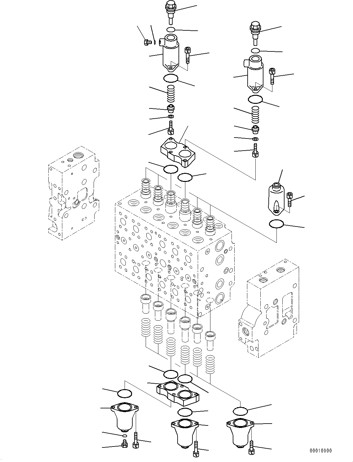 Схема запчастей Komatsu D475A-5E0 - КРЫЛО, УПРАВЛЯЮЩ. КЛАПАН (/) (№7-) КРЫЛО, ЕС ARRANGEMENT, ВЫСОК. ЕМК. АККУМУЛЯТОР