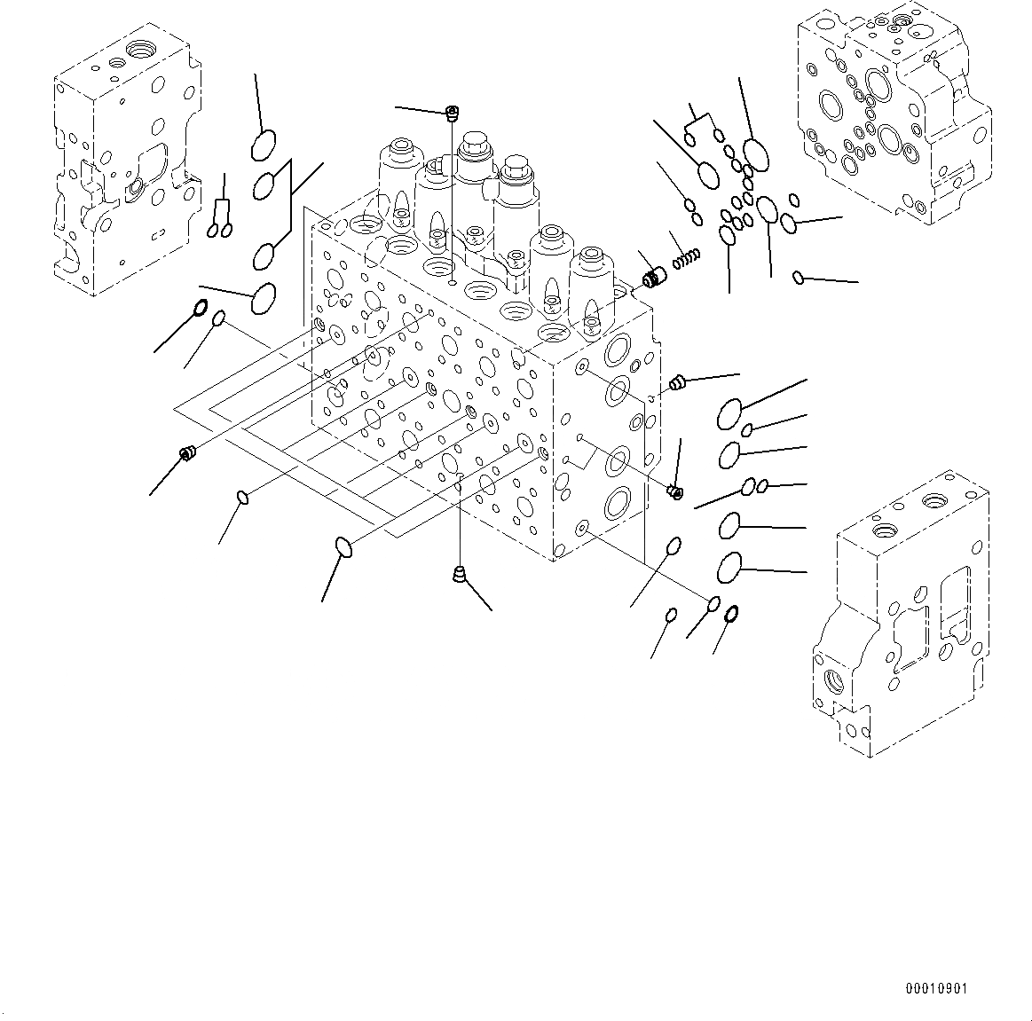 Схема запчастей Komatsu D475A-5E0 - КРЫЛО, УПРАВЛЯЮЩ. КЛАПАН (/) (№7-) КРЫЛО, ЕС ARRANGEMENT, ВЫСОК. ЕМК. АККУМУЛЯТОР, ДЛЯ ОТВАЛ С ДВОЙН. ПЕРЕКОСОМ