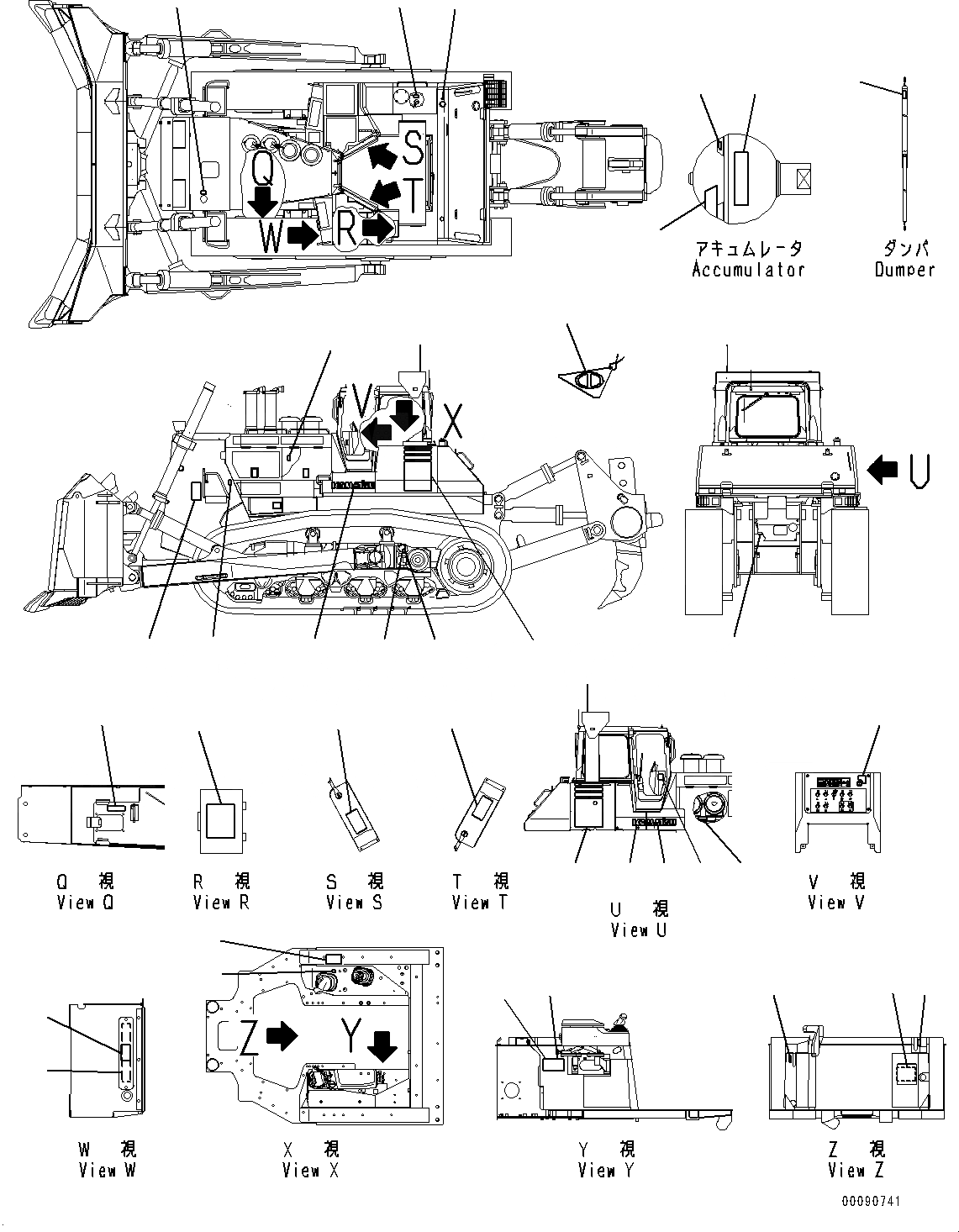 Схема запчастей Komatsu D475A-5E0 - МАРКИРОВКА, (№7-8) МАРКИРОВКА, PROVISION ДЛЯ АНГЛ., ИСПАНИЯ, TEXT ТИП, ПОРТУГАЛ.-АНГЛ., ФРАНЦИЯ-АНГЛ., EC REGULATION ARRANGEMENT, ЕС SAFET