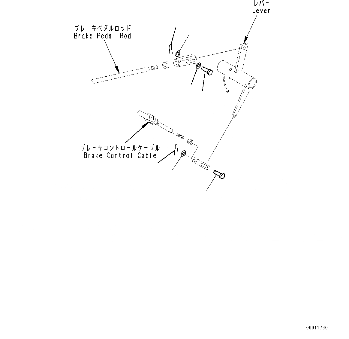 Схема запчастей Komatsu D475A-5E0 - КОНТРОЛЬ ХОДА (№7-) КОНТРОЛЬ ХОДА